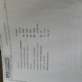 GASPARINI Shear 6000 X 10mm