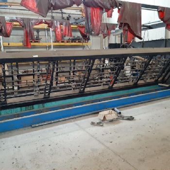 Double welding lathe with 6-axis robot