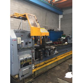 SAFOP lathe with mobile bench 600 x 4000mm aprilble + 2000mm total 6000mm