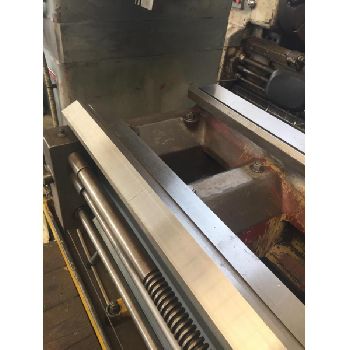 SAFOP lathe with mobile bench 600 x 4000mm aprilble + 2000mm total 6000mm