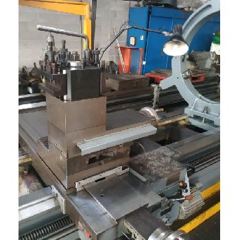 SAFOP lathe with mobile bench 600 x 4000mm aprilble + 2000mm total 6000mm