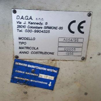 Belling machine for flues