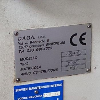 Belling machine for flues