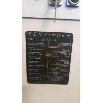 cnc 4-axis benzinger cnc cutter