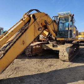 Track guide for LIEBHERR R954BHD