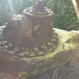 Differential rear axle for EUCLID R50