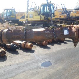 Differential rear axle for CASE 888P