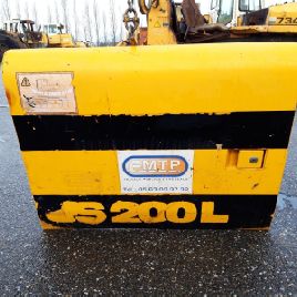 Compartment door for JCB JS200LC