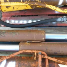 Stabilizer cylinder for POCLAIN 81P