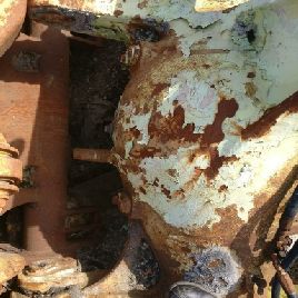 Differential rear axle for EUCLID R50