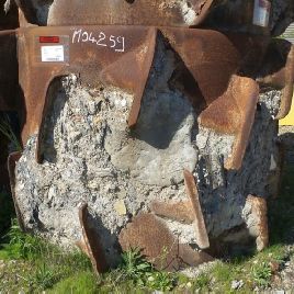 Compactor wheel for CATERPILLAR 826G