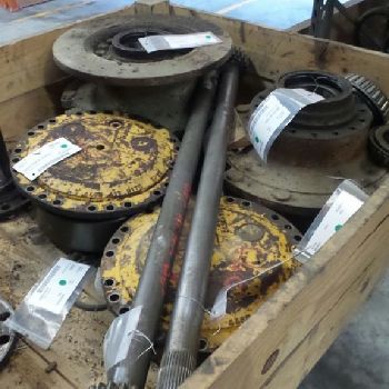 Wheel shaft for HANOMAG 44C