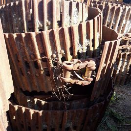 Track for FIAT HITACHI EX215