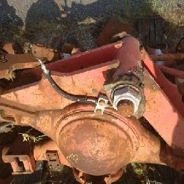 Differential rear axle for POCLAIN 60P