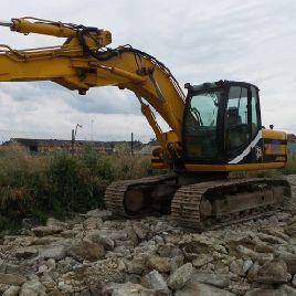 Stick cylinder for JCB JS160