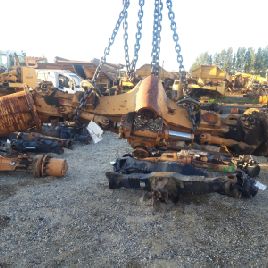 Eje trasero diferencial para CASE 1088P