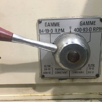 TADU FS750 CNC Facing Lathe. NUM T Plus Control. 1450mm swing