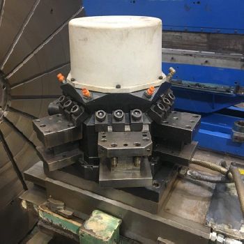 TADU FS750 CNC Facing Lathe. NUM T Plus Control. 1450mm swing