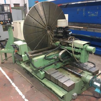 TADU FS750 CNC Facing Lathe. NUM T Plus Control. 1450mm swing