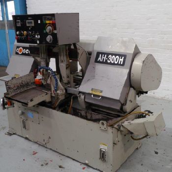 COSEN AH-300H 300mm Automatic Horizontal Bandsaw. Manufactured 2007