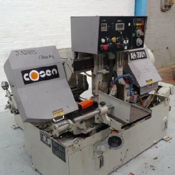 COSEN AH-300H 300mm Automatic Horizontal Bandsaw. Manufactured 2007