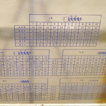 BROADBENT STANLEY PA50 Lathe. Max turning diameter over saddle 1000mm. Between Centres 3000mm. Serial No. BSL 0107