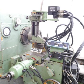HERKULES WDK 400 Roll Lathe With Hydraulic Copying Attachment, 850mm x 3000mm Tailstock To Faceplate