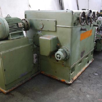 HERKULES WDK 400 Roll Lathe With Hydraulic Copying Attachment, 850mm x 3000mm Tailstock To Faceplate