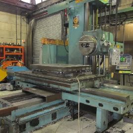 GIDDINGS LEWIS FRASER 80B130T Horizontal Boring/Facing NC Machine, 130mm Spindle, Fraser-AMCA N56 Control