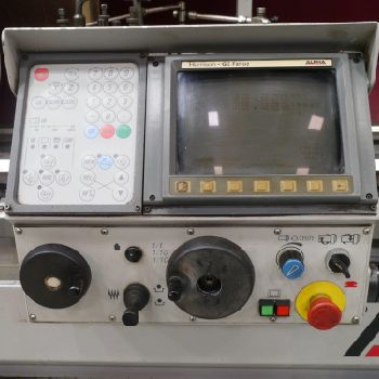 HARRISON Alpha 400 400mm x 1250mm CNC Lathe. With Fanuc GE Control