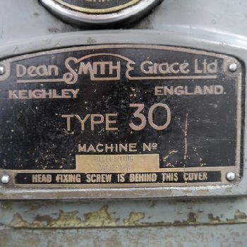 DEAN SMITH &amp; GRACE 30x216 32" x 216 / 813mm x 5486mm Lathe
