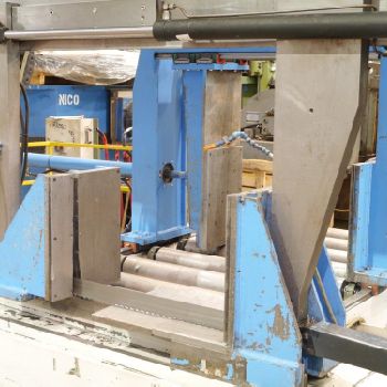 FAS PTS800 800mm Double Column Semi Automatic Horizontal Bandsaw. Manufactured 2010.