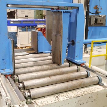 FAS PTS800 800mm Double Column Semi Automatic Horizontal Bandsaw. Manufactured 2010.