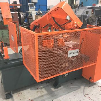 COSEN C-260 NC 260mm Horizontal Hydraulic Bandsaw. Manufactured 2013