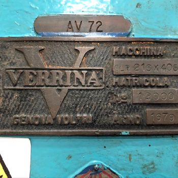 VERRINA CLR 216 X 4050 4000mm x 16mm 4 Roll Hydraulic Double Initial Pinch Bending Rolls