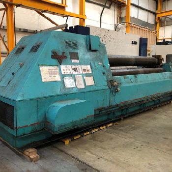 VERRINA CLR 216 X 4050 4000mm x 16mm 4 Roll Hydraulic Double Initial Pinch Bending Rolls
