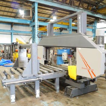 BOMAR Extend 1200.820 820mm Double Column Semi Automatic Horizontal Bandsaw. Manufactured 2013.
