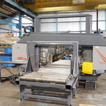 BOMAR Extend 1200.820 820mm Double Column Semi Automatic Horizontal Bandsaw. Manufactured 2013.