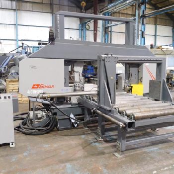 BOMAR Extend 1200.820 820mm Double Column Semi Automatic Horizontal Bandsaw. Manufactured 2013.