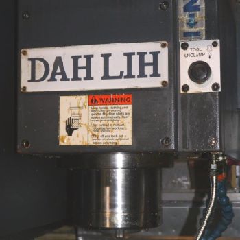 DAHLIH MCV 720 3 axis Vertical Machining Centre. Manufactured 2012. Fanuc OI MD Control.