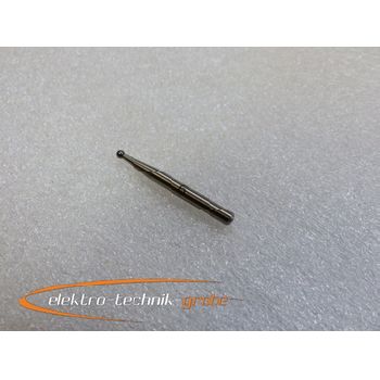 Probe round, ball Ø 2 mm, shaft Ø 3 mm, length 31 mm, manufacturer unknown -unused-