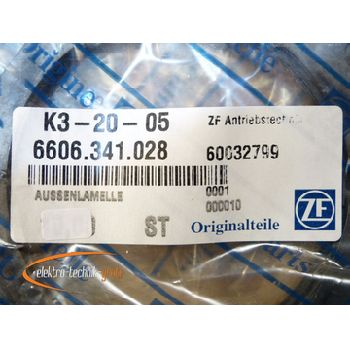 ZF Antriebstechnik 6606.341.028 Outer plate - unused! -
