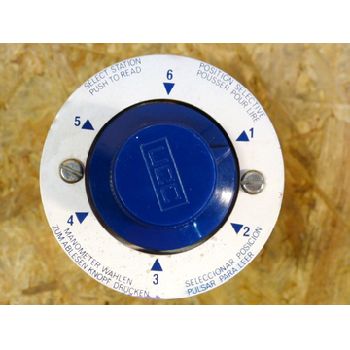 UCC Hydac Manometer selector switch 6x 1/8 "