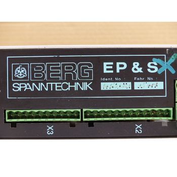 Berg Clamping Technology EP & amp; S Id.Nr .: 141606001