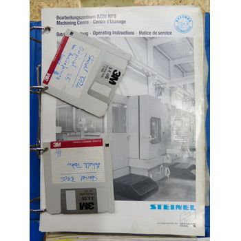 Steinel BZ 26 / BZ 26-5 Machining Center Machine Documentation (4 folders)