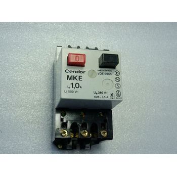 Condor built-in motor protection switch MKE 1,0 = - unused - in open OVP