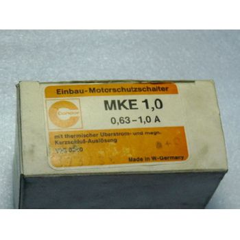 Condor built-in motor protection switch MKE 1,0 = - unused - in open OVP