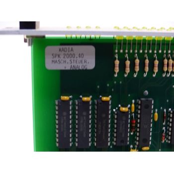 Kadia SPK 2000.40 EAU0100022 Masch.Steuer. + Analog