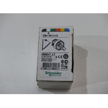 Schneider Electric ZB4 BK1413 Front element light selector, 2 positions Ø 22, white & gt; unused! & Lt;