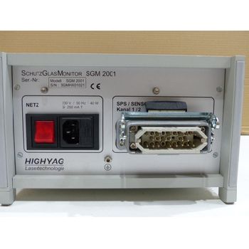 Highyag SGM 2001 protection glass monitor